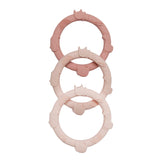 Ensemble Anneau DentitionRose-Loulou Lollipop-LLP-WRGSTSPK-CLÉMENT
