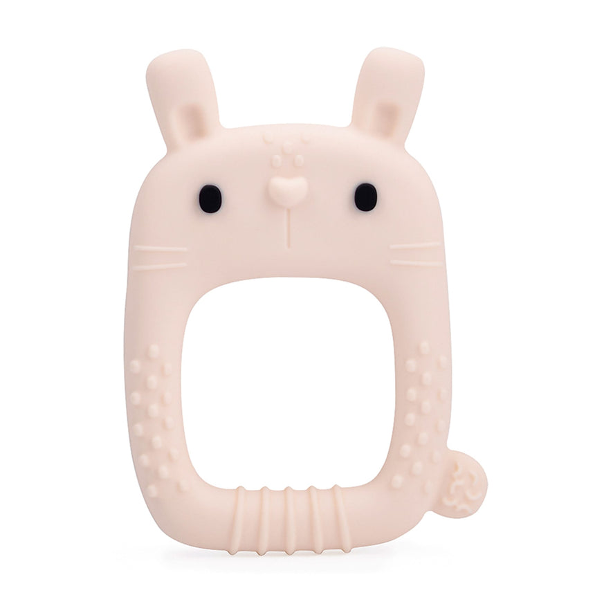 Jouet de Dentition en Silicone - Lapin-Loulou Lollipop-LLP-WTR-002-BPK-CLÉMENT