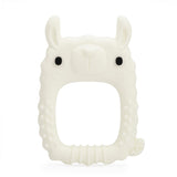 Jouet de Dentition en Silicone - Lama-Loulou Lollipop-LLP-WTR-006-CRM-CLÉMENT