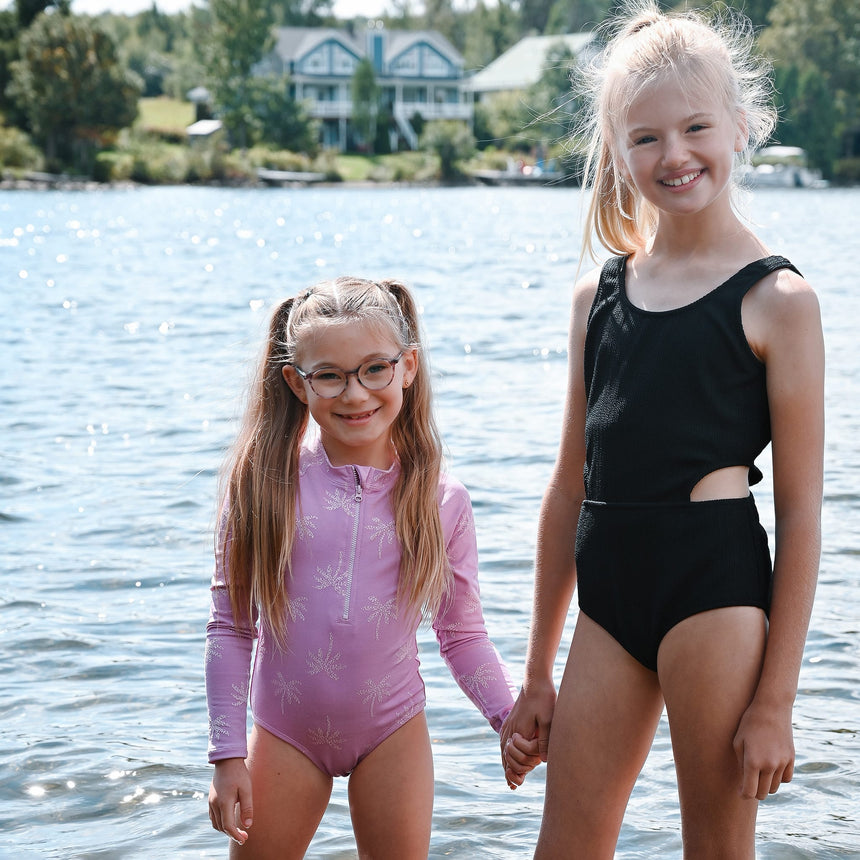 Maillot Côtelé Noir 2-14ans-Look-LOK-1262055C-CLÉMENT