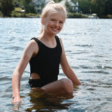 Maillot Côtelé Noir 2-14ans-Look-LOK-1262055C-CLÉMENT