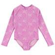 Maillot UV Manches Longues Texturé Palmiers 2-14ans-Look-Mauve-2-LOK-1262078C-CLÉMENT