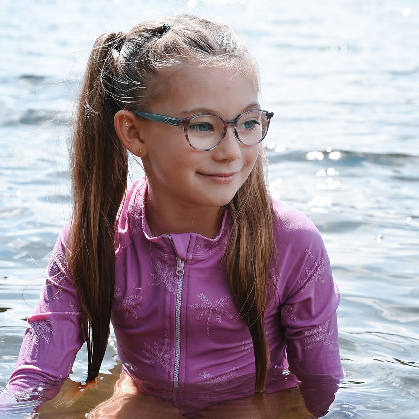 Maillot UV Manches Longues Texturé Palmiers 2-14ans-Look-LOK-1262078C-CLÉMENT