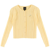 Cardigan Côtelé Dolce Vita 7-14ans-Look-Jaune-S-LOK-1263483C-CLÉMENT