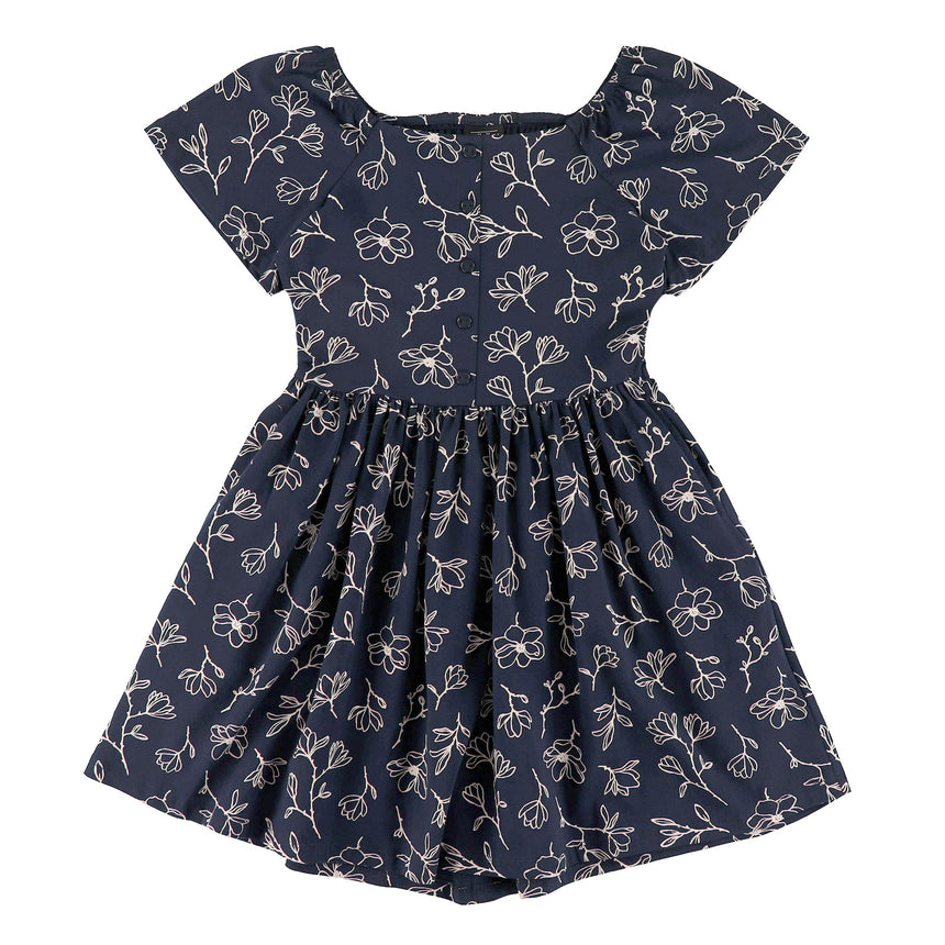 Robe Fleurs Dolce Vita 7-14ans-Look-Marine-S-LOK-1263488C-CLÉMENT