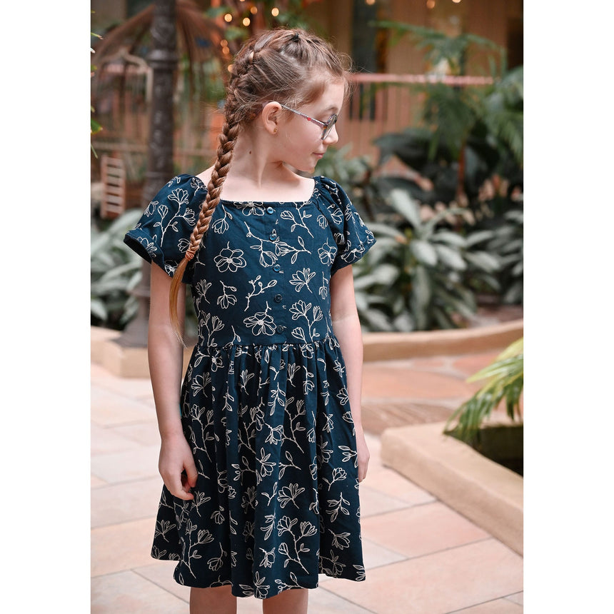 Robe Fleurs Dolce Vita 7-14ans-Look-LOK-1263488C-CLÉMENT