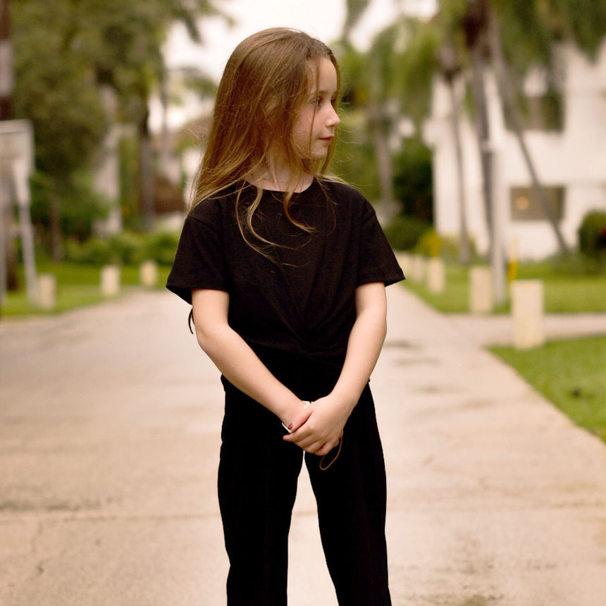 T-shirt Noeud Léger Cerises 7-14ans-Look-LOK-1263493C-CLÉMENT