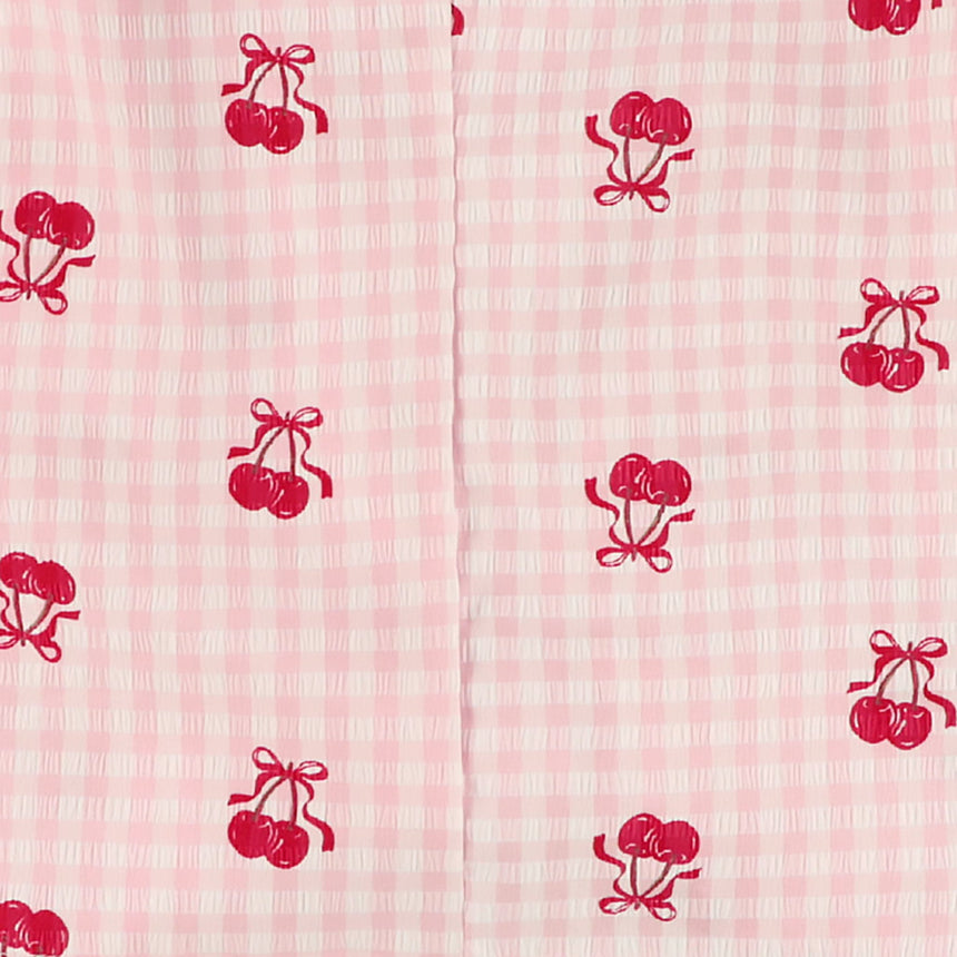 Blouse Vichy Cerises 7-14ans-Look-LOK-1263500C-CLÉMENT