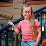Haut Rose Cerises 7-14ans-Look-LOK-1263501C-ROS-CLÉMENT