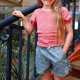 Haut Rose Cerises 7-14ans-Look-LOK-1263501C-ROS-CLÉMENT