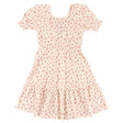 Robe Fleurs Cerises 7-14ans-Look-Ivoire-S-LOK-1263503C-CLÉMENT