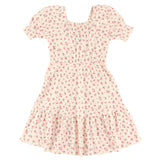 Robe Fleurs Cerises 7-14ans-Look-Ivoire-S-LOK-1263503C-CLÉMENT