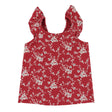 Camisole Fleurs Cerises 7-14ans-Look-Bordeaux-S-LOK-1263507C-CLÉMENT