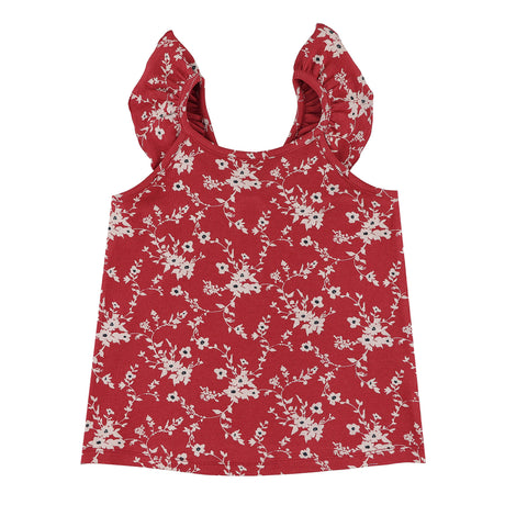 Camisole Fleurs Cerises 7-14ans-Look-Bordeaux-S-LOK-1263507C-CLÉMENT