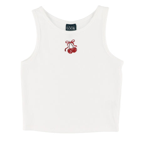 Camisole Cerises 7-14ans-Look-Ivoire-S-LOK-1263508C-CLÉMENT