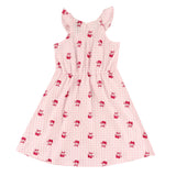Robe Vichy Cerises 7-14ans-Look-LOK-1263509C-CLÉMENT