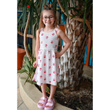 Robe Vichy Cerises 7-14ans-Look-LOK-1263509C-CLÉMENT