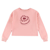 Gilet Ouaté Cerises Gâteau 7-14ans-Look-Rose-S-LOK-1263510C-ROS-CLÉMENT