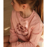 Gilet Ouaté Cerises Gâteau 7-14ans-Look-LOK-1263510C-ROS-CLÉMENT