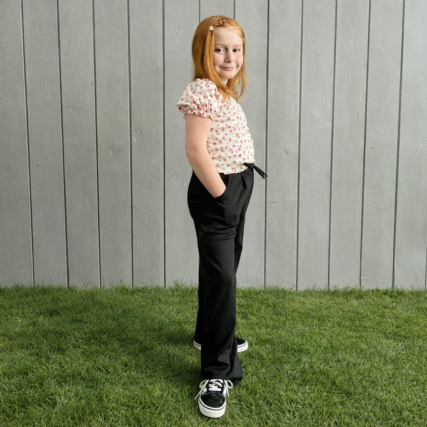 Pantalon Évasé PDR Cerises 7-14ans-Look-LOK-1263511C-CLÉMENT