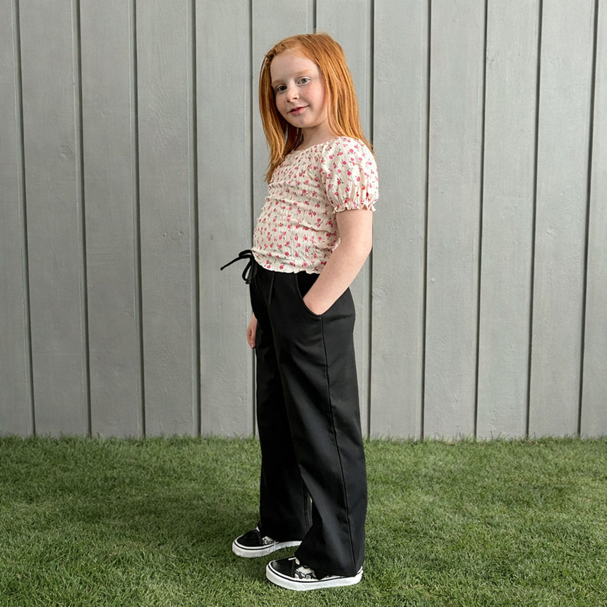 Pantalon Évasé PDR Cerises 7-14ans-Look-LOK-1263511C-CLÉMENT