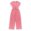 Combinaison Côtelée Cerises 7-14ans-Look-Rose-S-LOK-1263514C-ROS-CLÉMENT