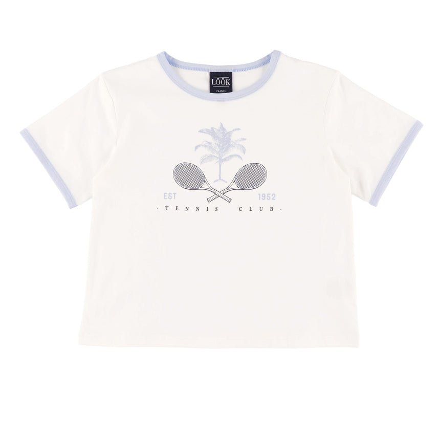 T-shirt Monaco Dolce Vita 7-14ans-Look-Ivoire-S-LOK-1263515C-CLÉMENT