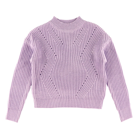 Pull Tricot Dolce Vita 7-14ans-Look-Lilas-S-LOK-1263520C-CLÉMENT