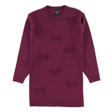 Robe Tricot Blush & Boucle 7-14ans-Look-Prune-S-LOK-2263478C-CLÉMENT