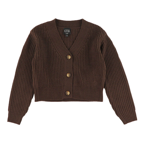 Cardigan Blush & Boucle 7-14ans-Look-Brun-S-LOK-2263483C-CLÉMENT