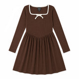 Robe Côtelée Blush & Boucle 7-14ans-Look-Brun-S-LOK-2263490C-BRU-CLÉMENT