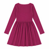 Robe Côtelée Blush & Boucle 7-14ans-Look-LOK-2263490C-PRU-CLÉMENT