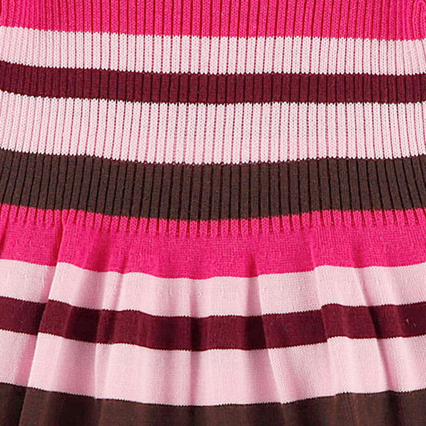 Robe Rayée Blush & Boucle 7-14ans-Look-LOK-2263492C-CLÉMENT