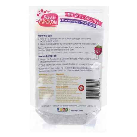 Poudre de Bain Moussante Bubble Whoosh - Framboise-Loot-LOT-BW-RSP-CLÉMENT