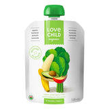 Purée Bio - Superblends - Pommes, Bananes, Épinards et Avocat (À partir de 6 mois)-Love Child Organics-LOV-LOVPU017-CLÉMENT