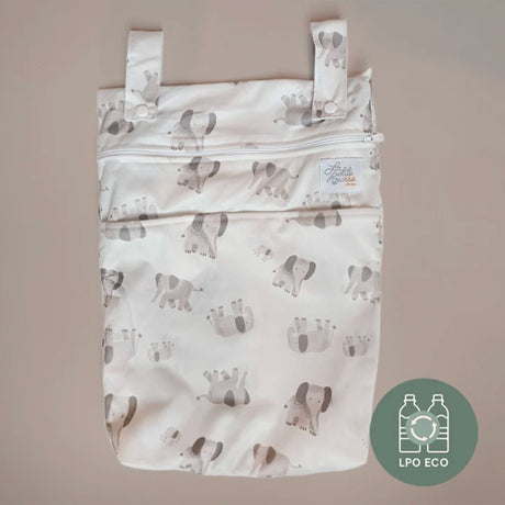 Sac Imperméable Double - Éléphants-La Petite Ourse-LP3-C-DST-ELEPHA-CLÉMENT