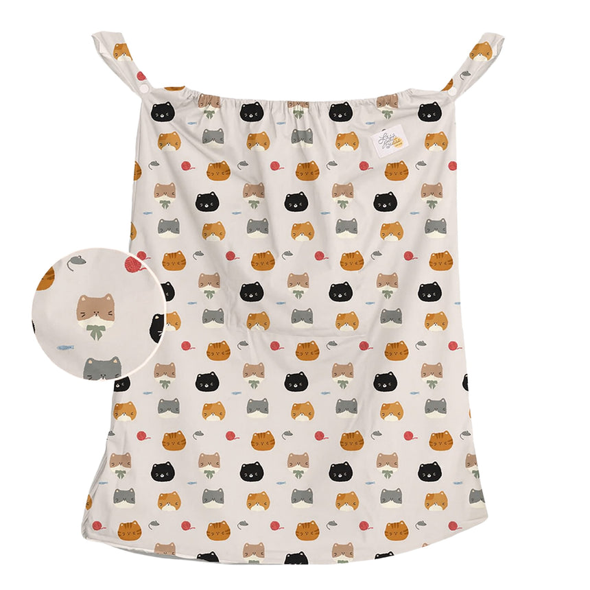 Grand Sac de Luxe - Chaton-La Petite Ourse-LP3-C-LUXE-CHATO-CLÉMENT
