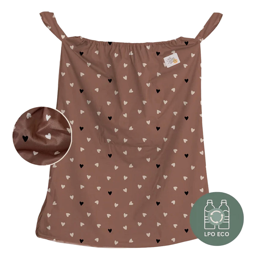 Grand Sac de Luxe - Coeur-La Petite Ourse-LP3-C-LUXE-COEUR-CLÉMENT