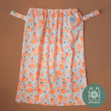 Grand Sac de Luxe - Orange-La Petite Ourse-LP3-C-LUXE-ORANG-CLÉMENT