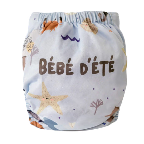 Couche Lavable Évolution 10-35lb - Été-La Petite Ourse-LP3-C-NS-ETE-CLÉMENT