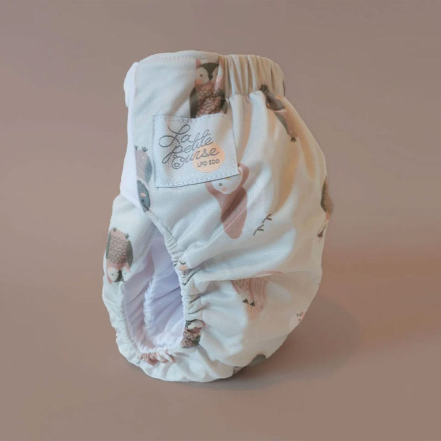 Couche Lavable Évolution 10-35lb - Hiboux-La Petite Ourse-LP3-C-NS-HIBOUX-CLÉMENT