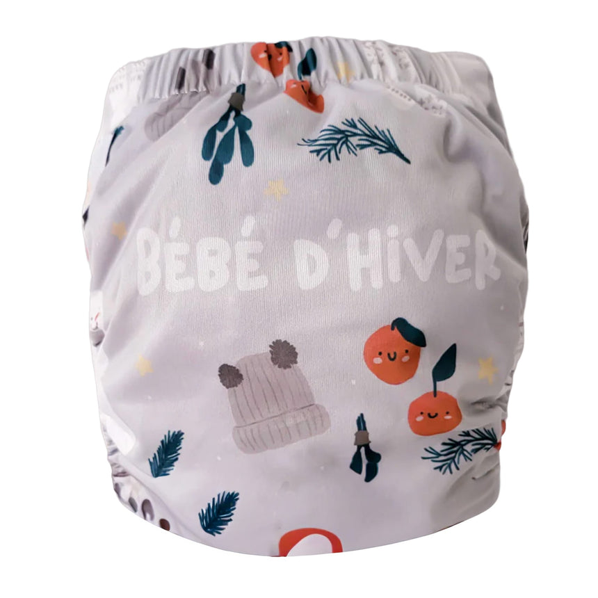 Couche Lavable Évolution 10-35lb - Hiver-La Petite Ourse-LP3-C-NS-HIVER-CLÉMENT