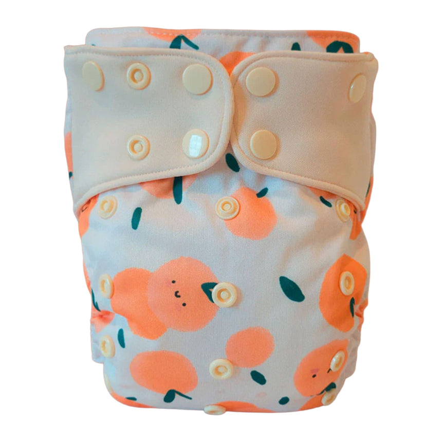 Couche Lavable Évolution 10-35lb - Orange-La Petite Ourse-LP3-C-NS-ORANGE-CLÉMENT