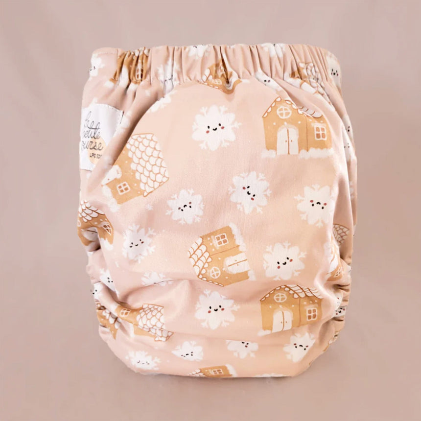 Couche Lavable Évolution 10-35lb - Pain Épice-La Petite Ourse-LP3-C-NS-PAIN-CLÉMENT