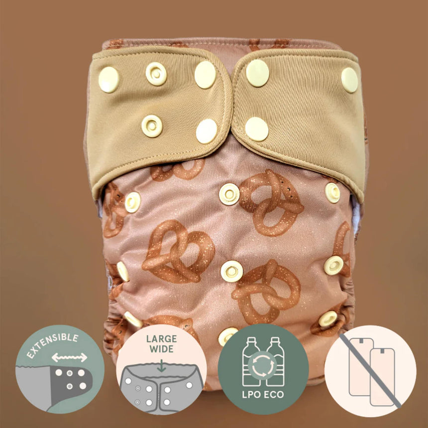 Couche Lavable Évolution - Pretzel-La Petite Ourse-LP3-C-NS-PRETZEL-CLÉMENT