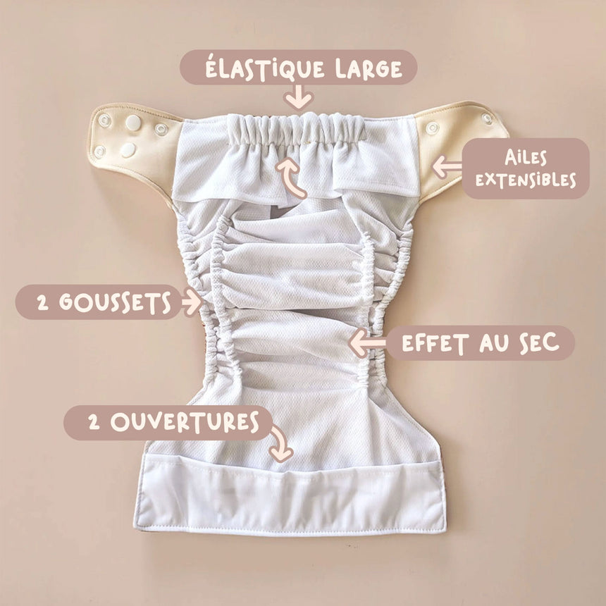 Couche Lavable Évolution - Prince 10-35lb-La Petite Ourse-LP3-C-NS-PRINCE-CLÉMENT