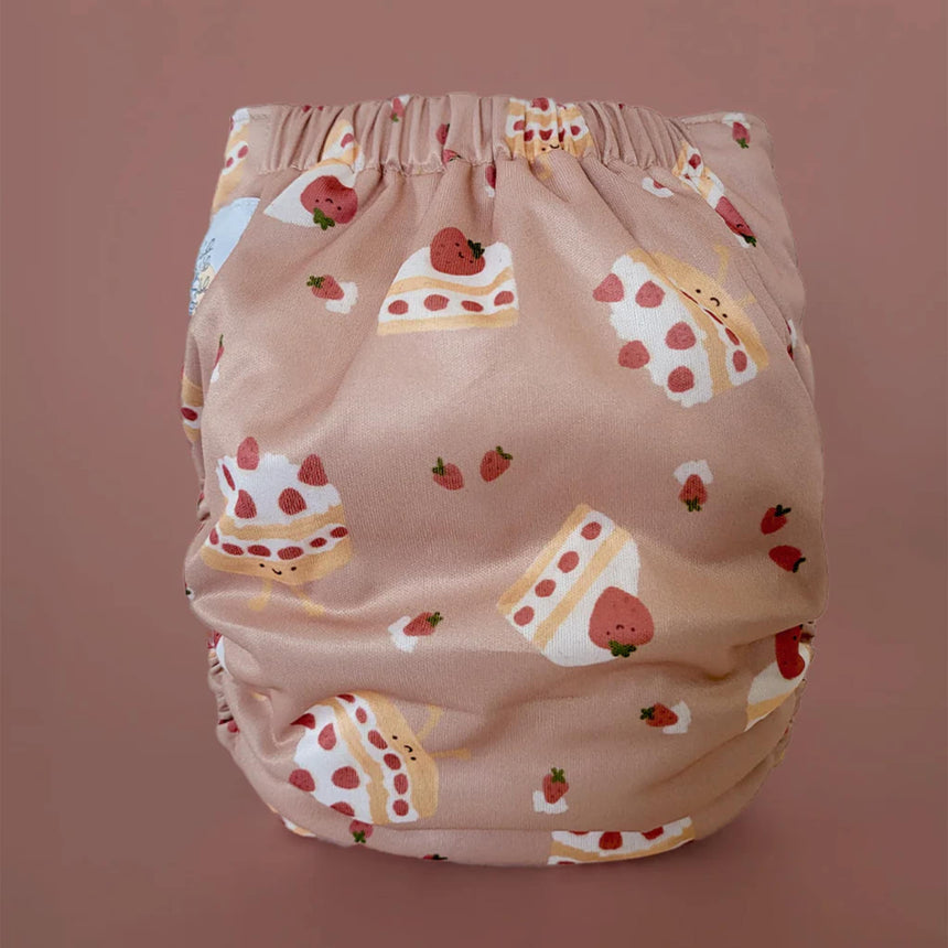 Couche Lavable Évolution - Shortcake-La Petite Ourse-LP3-C-NS-SHORTC-CLÉMENT