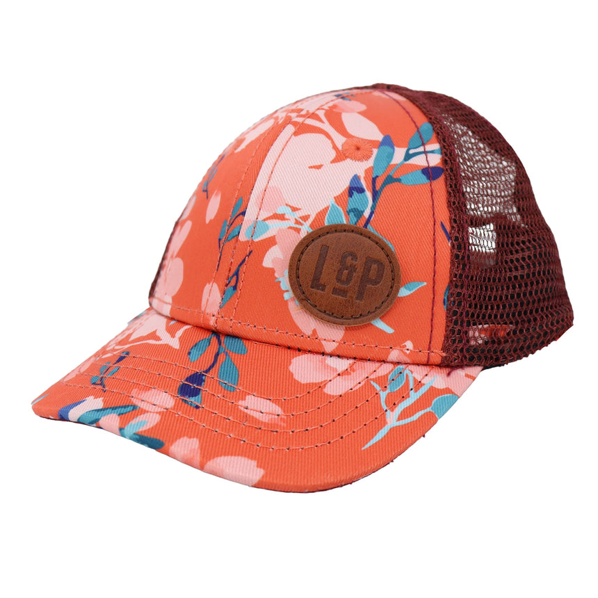 Casquette Filet Athletic 0-24mois-LP Apparel-Corail-0-6 m-LPG-ATHLETICF1-CLÉMENT