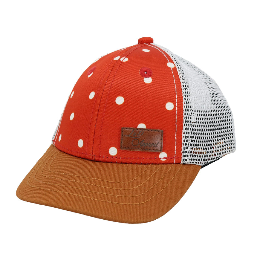Casquette Filet Athletic 0-24mois-LP Apparel-Rouge-0-6 m-LPG-ATHLETICF1-CLÉMENT