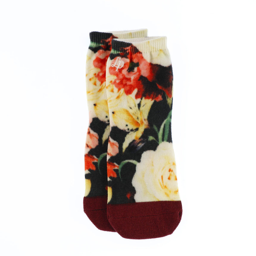 Bas Fleurs 2-4t-LP Apparel-Noir-2-4-LPG-BASKIDUNIQUE-CLÉMENT